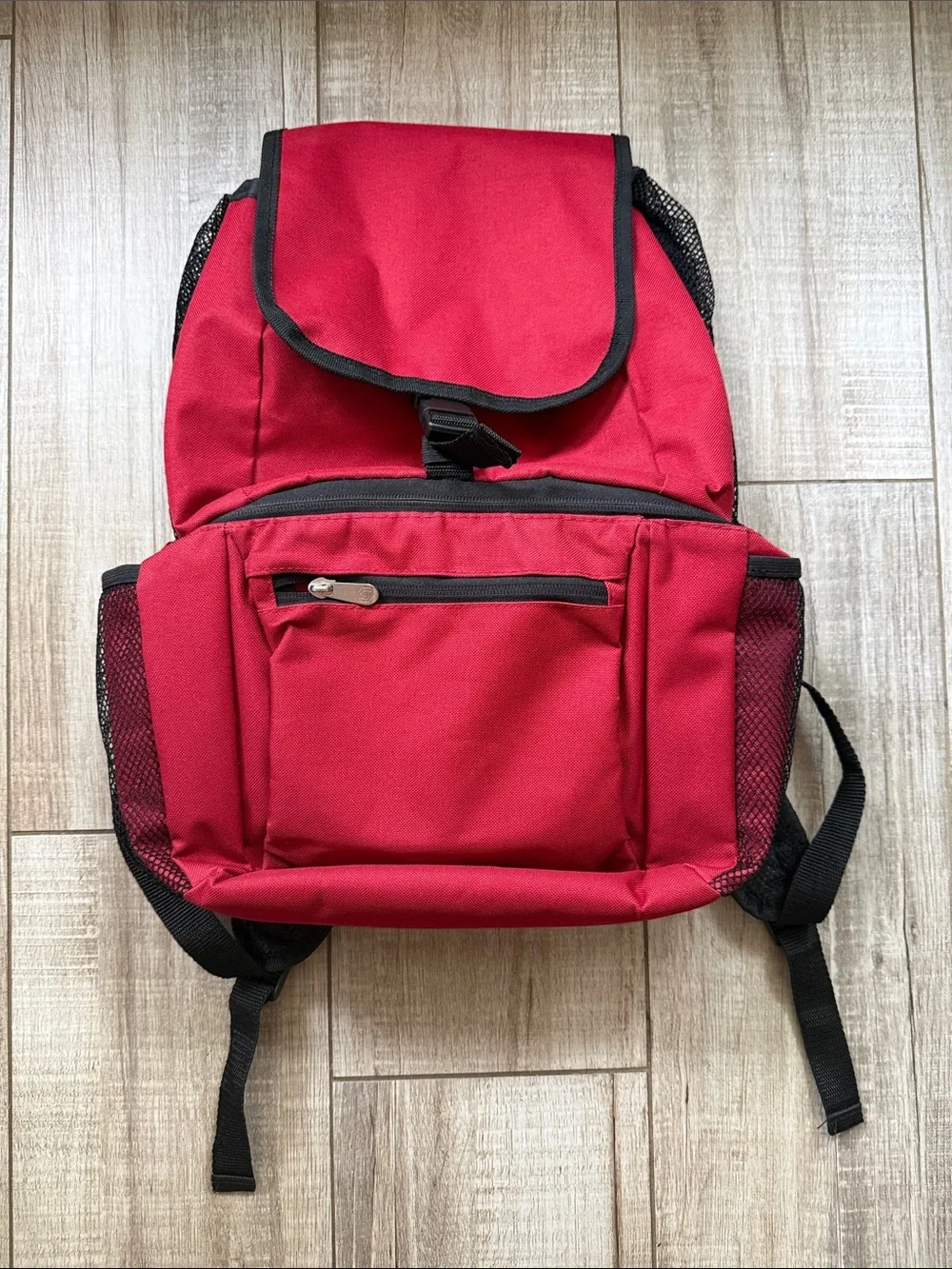 ONIVA Picnic Time Red Backpack Cooler Dual Compartment Insulated Bag